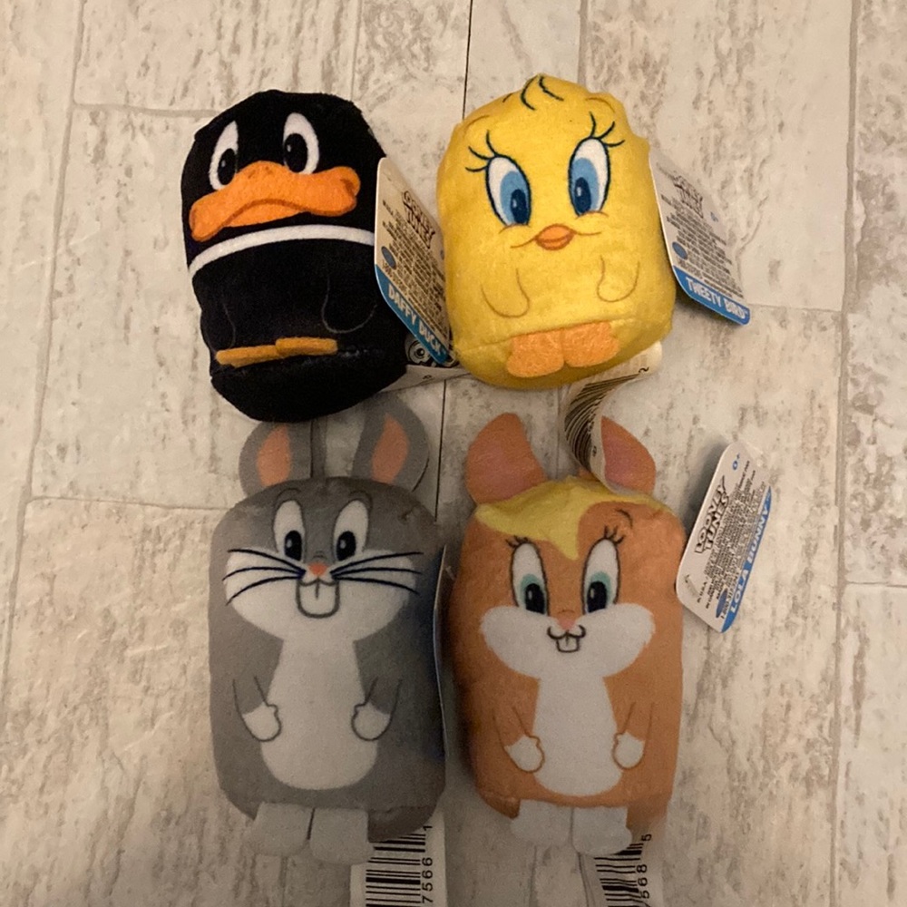 Looney Tunes Mini Plush Toys Stuffed Animals Set